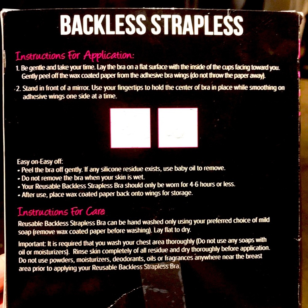 Backless strapless bra - Picture 2 of 4